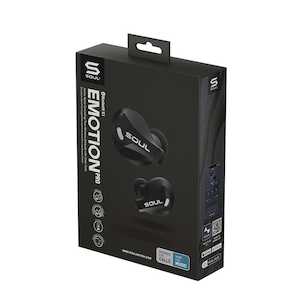 Home Living: Soul Emotion Pro Black Active Noise Cancelling True Wireless Bluetooth Earphones