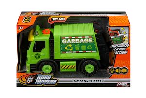 Rc Cars 1: Nikko Road Rippers City Service Fleet Garbage Truck