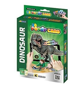 Other Toys: AREVO 3D Popup Card - Animal Augmented Reality (Ar) Card