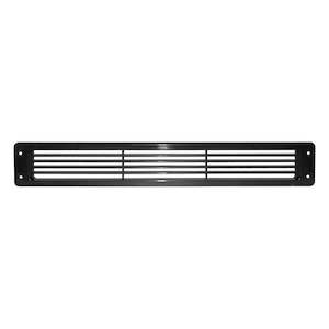 Cool Components Passive toe kick grill - Black