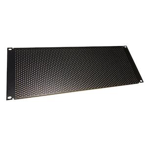 Techmount Rack Equipment: Techmount 4RU Blanking Panel (Perforated)