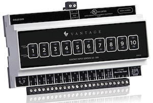Vantage Controls: Vantage Contact Input Station DIN