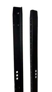 Techmount: 14RU Vertical Rack Rails