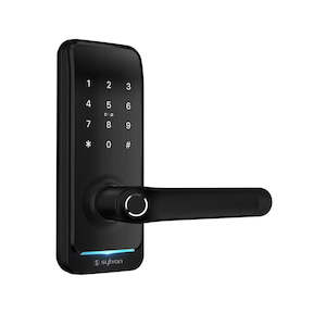 Sylvan Smart Entry Lever Handle SL40E - Black or Satin Nickel
