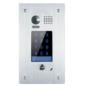 Intercom: V-Tek - Outdoor Station Colour Camera Flush Mount (Keypad Access Version)