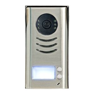 V-Tek - Outdoor Station Zinc Alloy Colour Camera, Surface Mount with Rain Cover