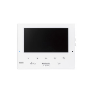 Intercom: Panasonic VL-MV74AZ-W Intercom 7" Video White Extension Monitor