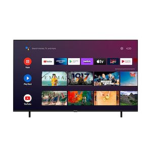 Television: Panasonic TH-55J650Z 55" 4K LED - Android TV, Chromecast, UHF Tuner