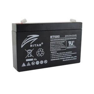 All: RT680 - Ritar 6V 8Ah Sealed Lead Acid Battery
