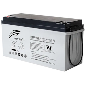 All: DC12-150 - Ritar 12V 150Ah DC Series AGM Deep Cycle Battery
