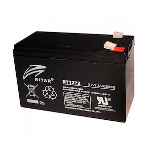 RT1272F1 - Ritar - 12VDC 7.2Ah Sealed Lead Acid Battery