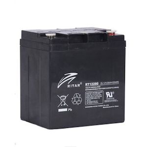RT12260F3 - Ritar - 12VDC 26Ah Sealed Lead Acid Battery - F3 Terminals