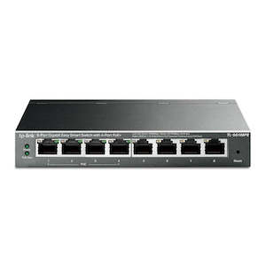 Switches: TL-SG108PE - TP-LINK SG108PE 8-Port Gigabit Easy Smart Switch with 4-Port PoE