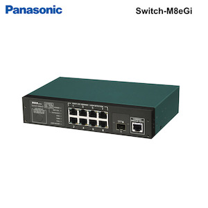 Switch-M8eG-c - Panasonic Giga Ethernet Ethernet Switch with management 8 ports &hellip;