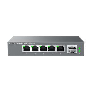 Switches: GWN7700M - Grandstream GWN7700M 5 Port 2.5 Multi-Gigabit, 1 x SFP+ Unmanaged Ethernet Switch