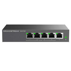 GWN7700P - Grandstream GWN7700P 5 Port Gigabit Unmanaged Ethernet PoE Switch