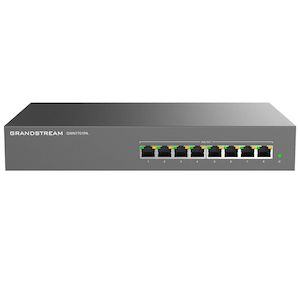 Switches: GWN7701PA - Grandstream GWN7701PA 8 Port Gigabit Unmanaged Ethernet PoE Switch
