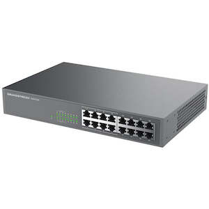 Switches: GWN7702P - Grandstream GWN7702P 16 Port Gigabit Unmanaged Network Switch with 8 Ports PoE