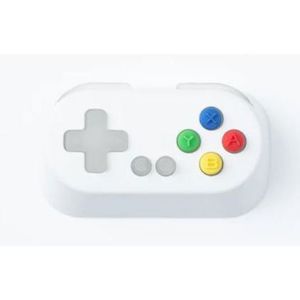 Gaming: KEYC-AT-3 - Keychron Gamepad Controller Capslock Aluminium Alloy White Artisan Keycap (1.75u)