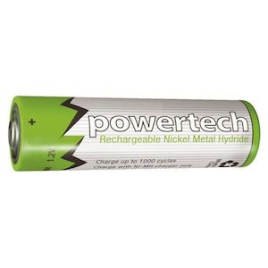 Driveway Alaert: SB1744 - 1.2V AA 2500mAh Rechargeable Ni-MH Powertech Battery - Nipple