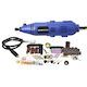 TD2459 - 210 Piece Rotary Tool Kit with Flexible Shaft Engrave Drill Sand Polish