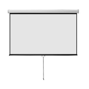 Projectors 1: RPBX100D - Bracom 100" (2150 x 1350mm) 16:10 ratio, Projector screen - MANUAL