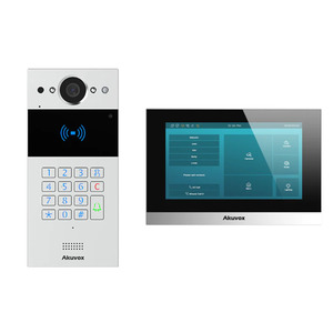 Intercom: IntercomKit-IP - Akuvox SIP Intercom Kit doorphone with a numeric keypad & 7" Indoor Monitor