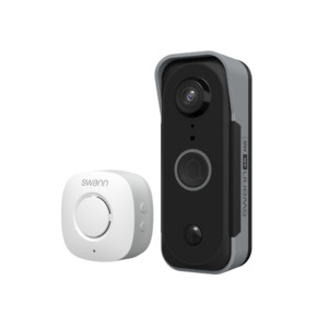 All: SWNVW-MR4KVDB-GL - Swann MaxRanger4K Long Range Wireless Add-On Video Doorbell - 1 Pack