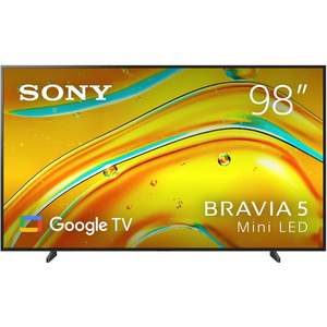Sony 98" BRAVIA 5 4K HDR Mini LED Google TV [2025]