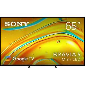 Sony 65" BRAVIA 5 4K HDR Mini LED Google TV [2025]