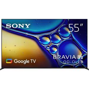 Television: Sony 55" BRAVIA 8 II 4K HDR OLED Google TV [2025]