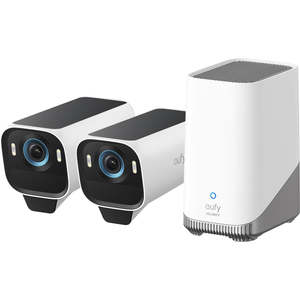 Surveillance: eufy S3 Pro No HD Security Camera Kit (2 Pack)
