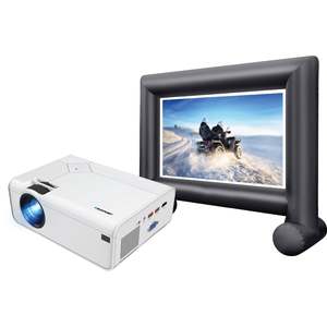 Projectors 1: Blaupunkt Full HD Projector with Self-Inflatable Screen