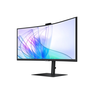 LS34C650VAEXXY - Samsung ViewFinity S6 S34C650VAE 34" Class Webcam WQHD Curved S&hellip;