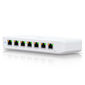 Ubiquiti UniFi Ultra 202W Compact 8-port Layer 2 GbE PoE switch with versatile m&hellip;