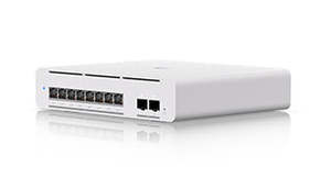 Ubiquiti UniFi Professional XG 8-port 10GbE Layer 3 Etherlighting PoE++ Switch