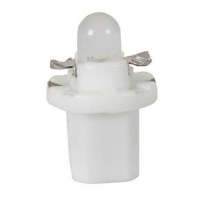 Light Bulbs: T5 B8.5D Replacement LED Globe (White)