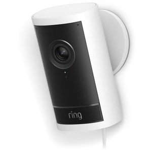 Surveillance: Ring Outdoor Cam Pro Plug-In Security Camera (White)