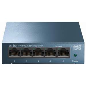 Switches: TP-Link LS105G 5-Port Desktop Switch
