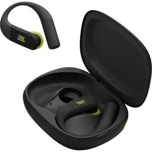 Headphones: JBL Endurance Peak 4 TWS Sports In-Ear Headphones (Black/Lime)