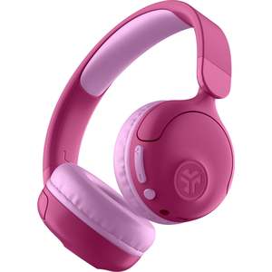 JLab JBuddies 2-in-1 Wireless + Wired Kids Headphones (Pink)