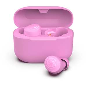 Headphones: JLab Go Pop+ True Wireless Earbuds (Pink)