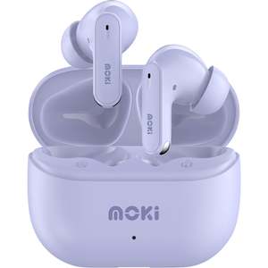 MokiPods True Wireless Stereo Earphones (Lavender)