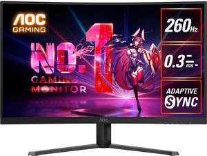 All: AOC C32G42ZE - 32" Curved 1920x1080 0.3ms HDMI DP 260Hz Gaming Monitor