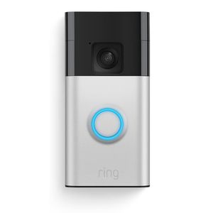 Ring Battery Video Doorbell with Chime (Satin Nickel)