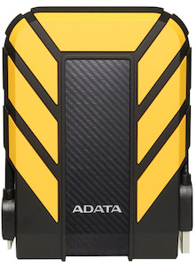 ADATA HD710 Pro Durable USB3.1 External HDD 1TB Yellow - Techtonic