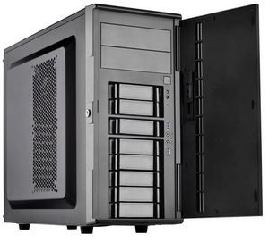Products: SilverStone CS380B ATX Black Storage Tower with 8 Hotswap Bays - Techtonic
