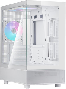 Products: SilverStone LD04 MATX White Mid Tower Case - Techtonic