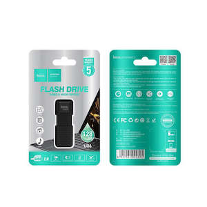 More: Hoco UD6 USB Flash Drive 128GB - Black