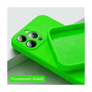 Iphone Cases: Silicone Cushion Case for - iPhone 11 Pro Max -Green